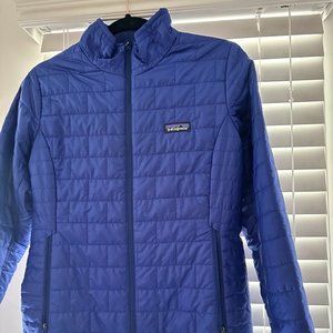 Women's Patagonia Nano Puff® Jacket - "Float Blue" Color. Like New